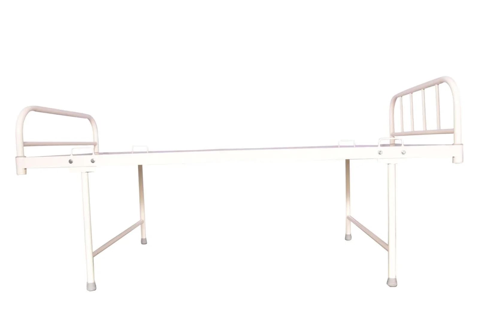 MEDICOM General Plain Hospital Bed with CRC Sheet Top & I.V Rod Provision