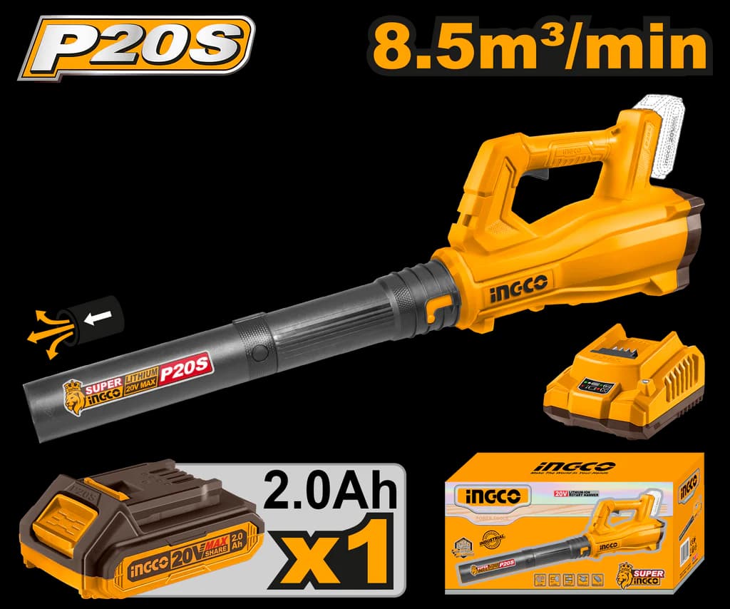 Ingco CABLI203235 20V Cordless Blower Product focal point