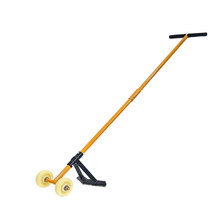 HECTARE Wheel Weeder | Heavy-Duty Agriculture Tools, Hand Weeder for Agriculture | Weed Remover Tool with Handle, Mild Steel Blade, Nylon Wheels, Adju(HECTARE Wheel Weeder | Heavy-Duty Agriculture Tool)