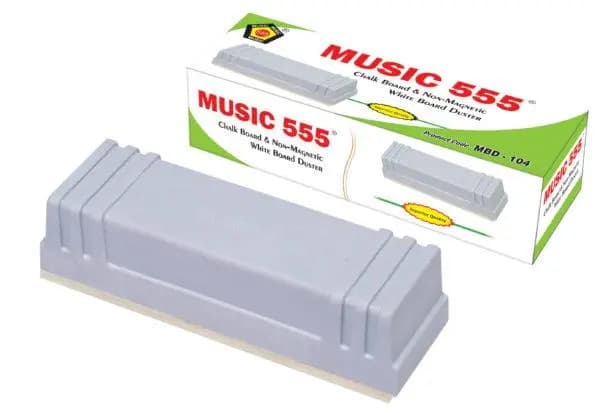 Music555 Premium Non Magnetic Duster Whiteboards 104(30 PIECES)
