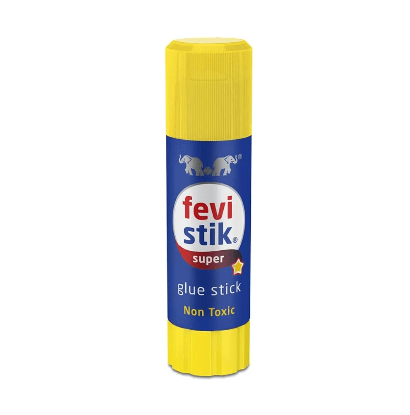 Fevi Stick Roll On Glue Stick (25g) - 10 Piece - Strong gumming solution