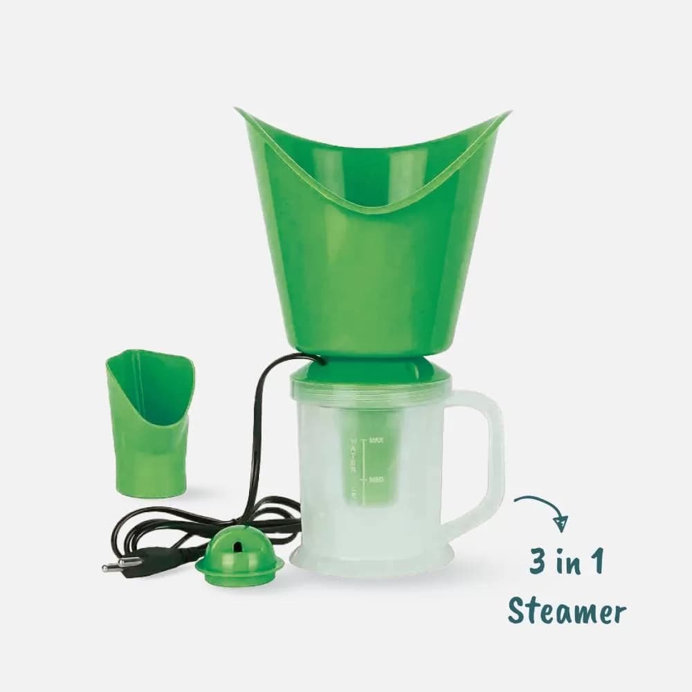 Aurent Breath Easy 3 In 1 Steamer (Green)