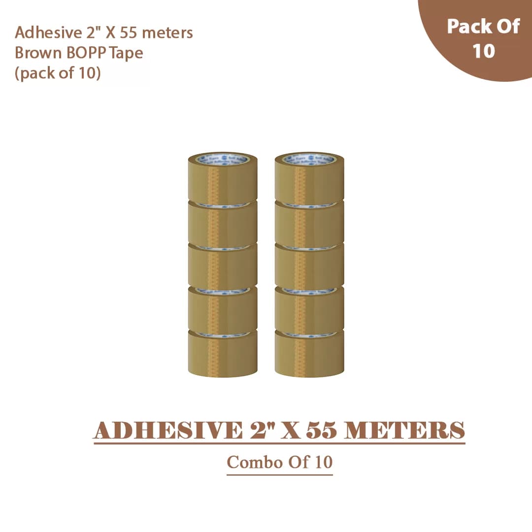 BOPP Brown Packaging Tape 2 Inch x 55 Me Product focal point