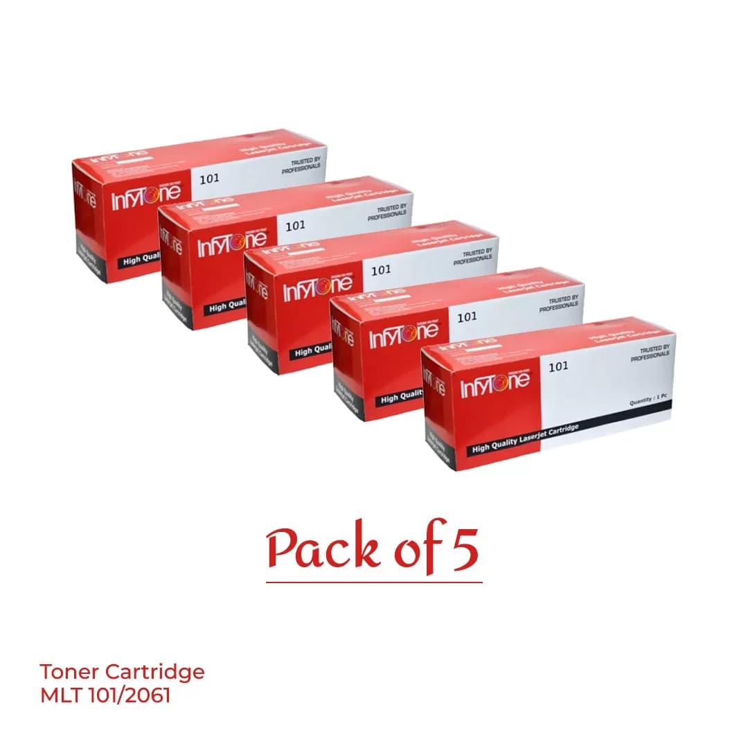 Infytone Compatible Toner Cartridge MLT 101/2061 – Pack of 5