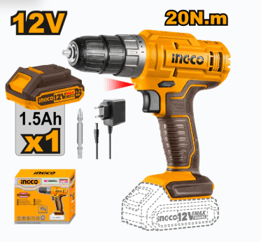 Ingco CDLI1218 12V Cordless Drill Machin Product focal point