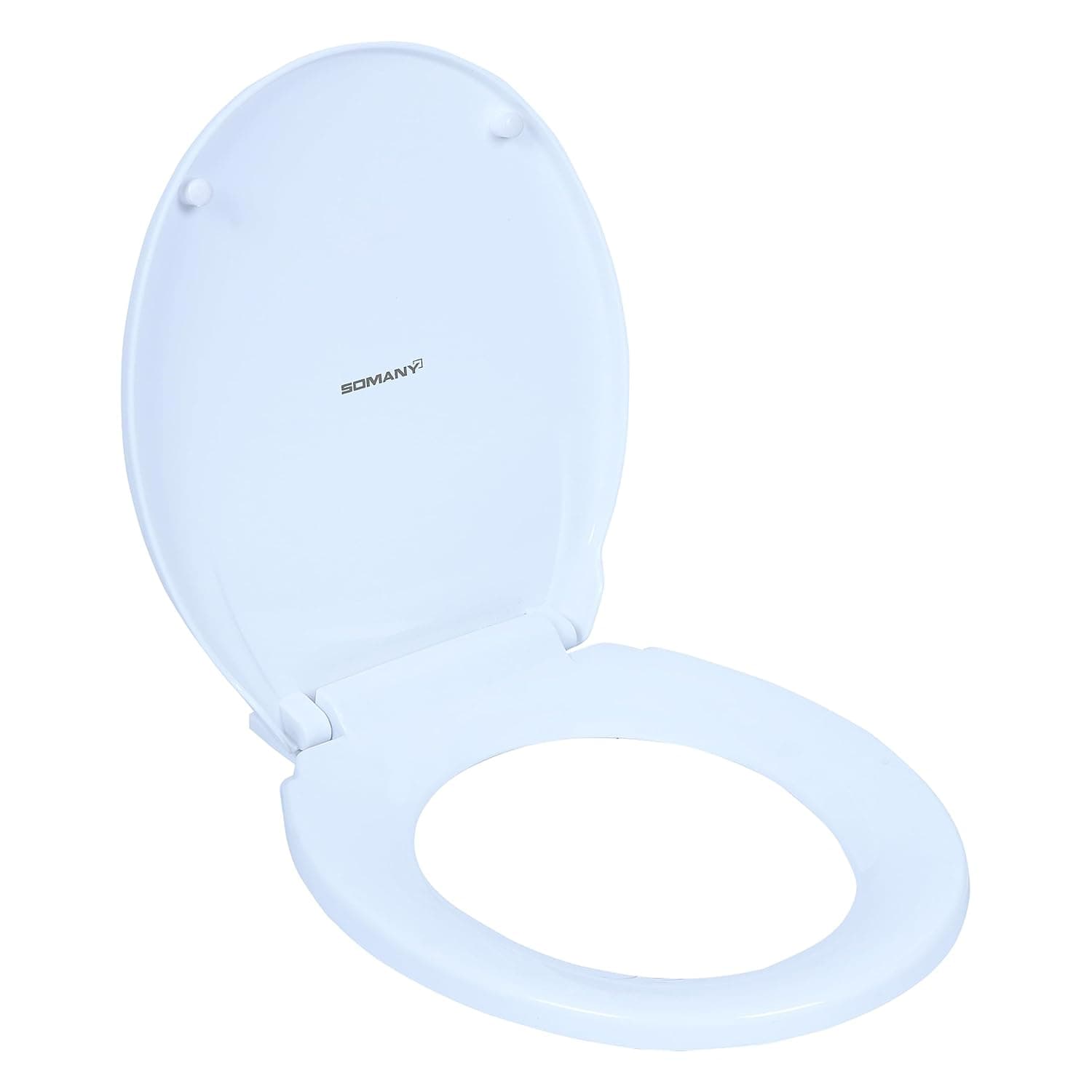 Compact Plastic Toilet Seat Cover Durable Oval Design(17118001184101)