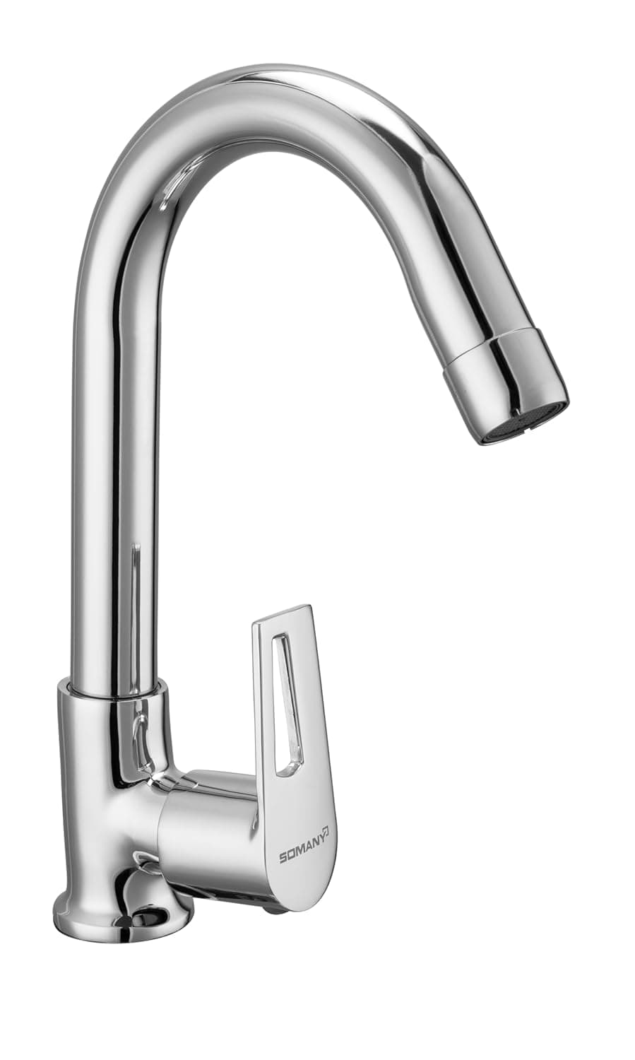 Swivel Spout Pillar Tap with Ergonomic Product focal point