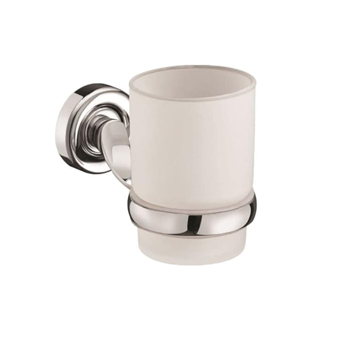 Somany Serene Series Bathroom Glass Tumbler and Tooth Brush Holder(272130290071)