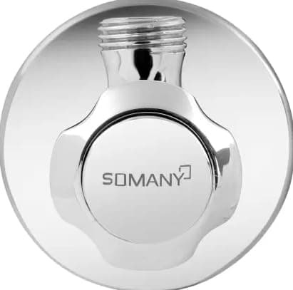 Somany Serene Brass Angle Valve Chrome Product focal point