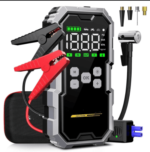 LRSA Car Jump Starter 7000A 26800mah, Portable Emergency Battery Booster for Vehicles (Petrol/CNG/Diesel)
