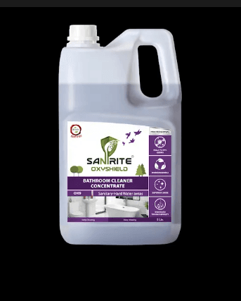 Sanirite Bathroom Cleaner Concentrate OX9 -5 Liter (Acidic Washroom Cleaner)