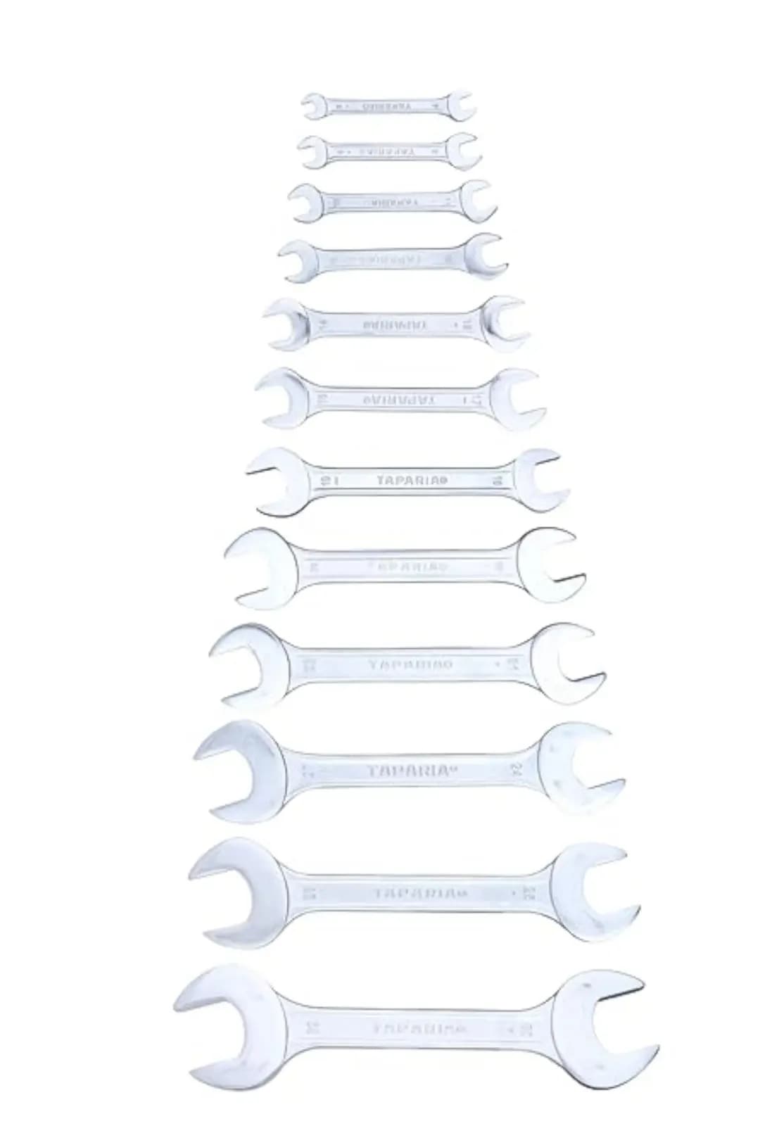 TAPARIA Double Ended Spanner 6x7 to 30x32 (6x7,8x9(DEP-12)