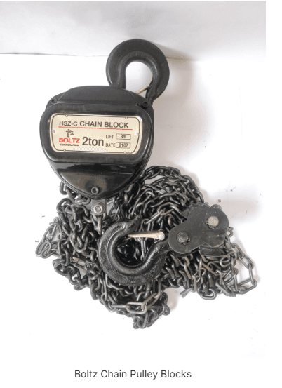 Boltz HSZ-C 2 Ton 6m Galvanized Chain Pulley Block with 6 Months Warranty