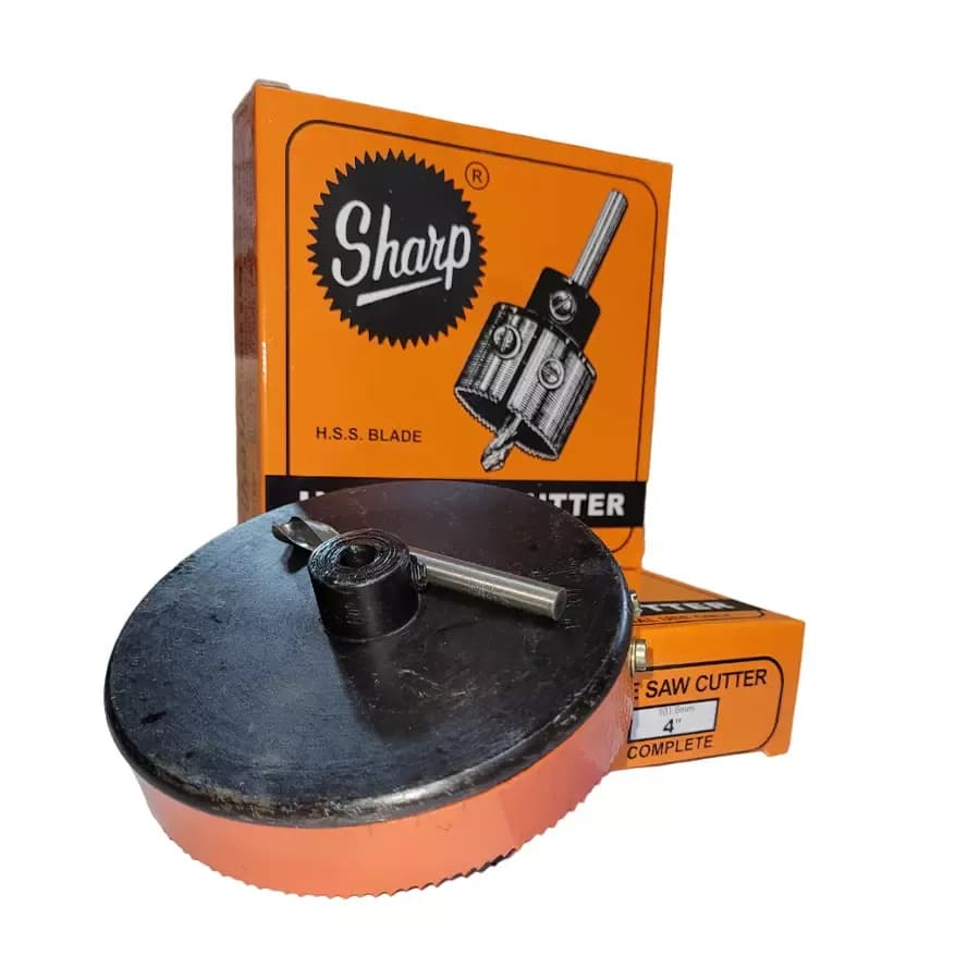 Sharp - Hss Hole Saw Cutter - 101.6Mm(4")