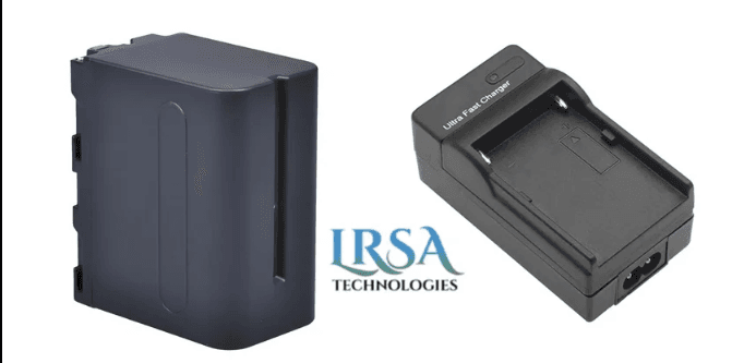 NP F980 Normal (44800MAH) NX100 Video Camera Battery LRSA TECHNOLOGY PVT. LTD Brand COMBO WITH SINGLE LED CHARGER- LRSA