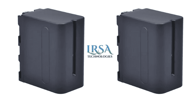 NP F980 Normal (44800MAH) NX100 Video Camera Battery LRSA TECHNOLOGY PVT. LTD Brand COMBO 2 PIECE- LRSA
