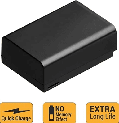 LRSA EN-EL25 Camera Battery 7.6V 3600mAh Rechargeable Li-ion Battery Pack for Nikon Z Series Cameras, Long-Lasting Replacement Power for Photography & Video Shooting
