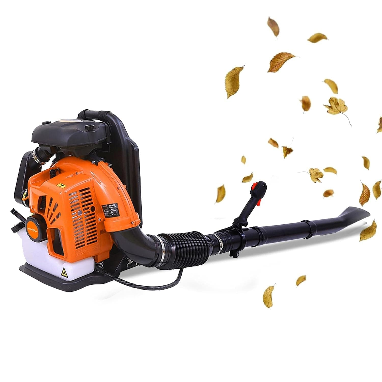 Neptune Simplify Farming 63CC 2-Stroke Petrol-Powered Backpack Leaf Blower | Ultra-High Velocity 665CFM | 205MPH Wind Speed | Ergonomic & Low-Vibration Design | All-Season Lawn, Dust, & Snow Clearing