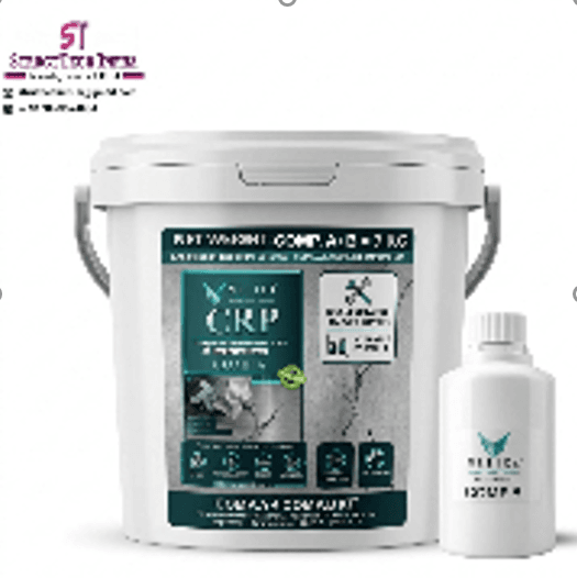 CRP - Concrete Reinforcement Putty | Prepackaged nano particle, free flowing & pourable concrete repair putty