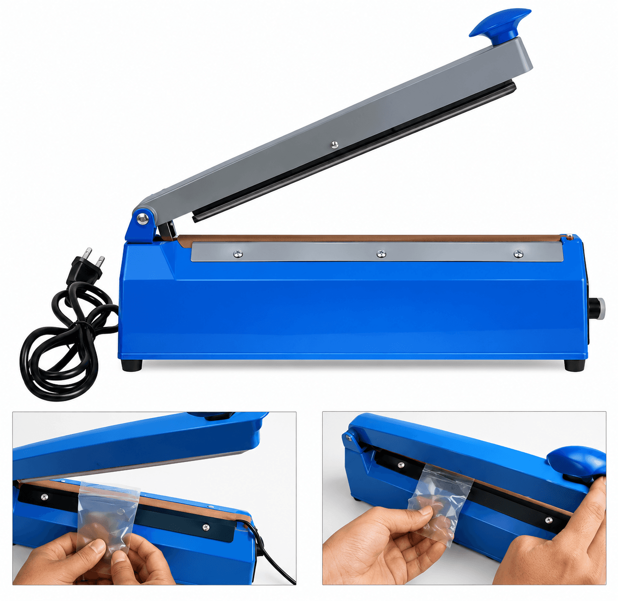 Impulse Type 12 Inch Manual Hand Sealing Machine, 250W