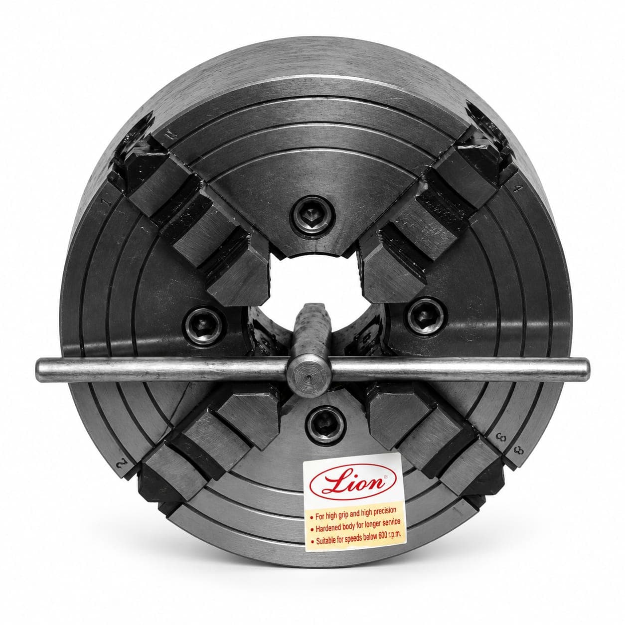Double Slot Independent Lathe Chuck 525, Product focal point