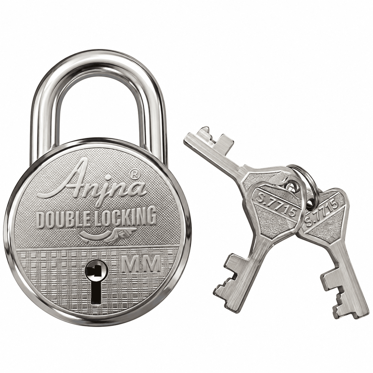Anjna Padlock Double Locking 65mm (5 Pcs)