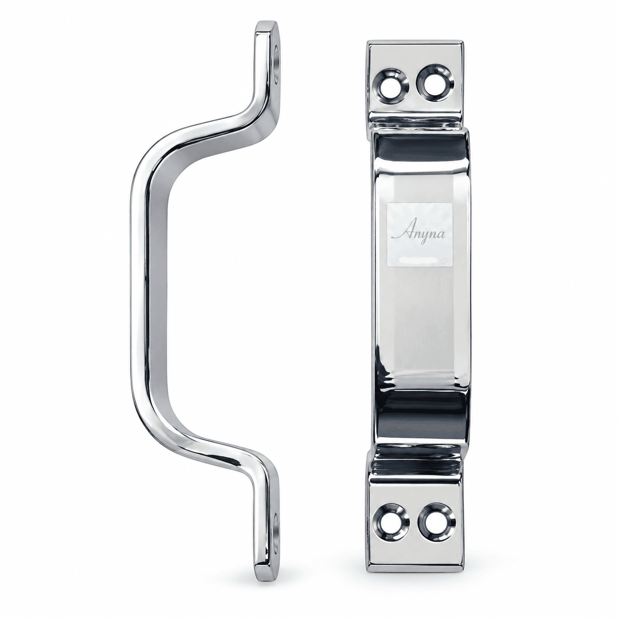 Anjna Steel Handle Hox 5 inch Full Polish (24 Pcs)